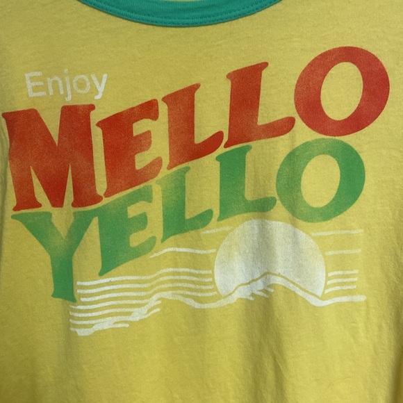 Coca Cola mellow yellow top size X-Large - Picture 3 of 5